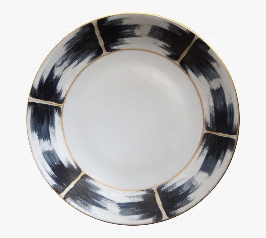 Kaleidoscope Dinner Plate Blue, Black And Gold - Plate, HD Png Download, Free Download