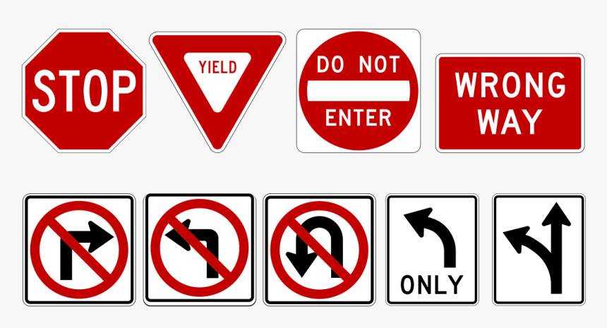 Safety On The Road Signs, HD Png Download, Free Download