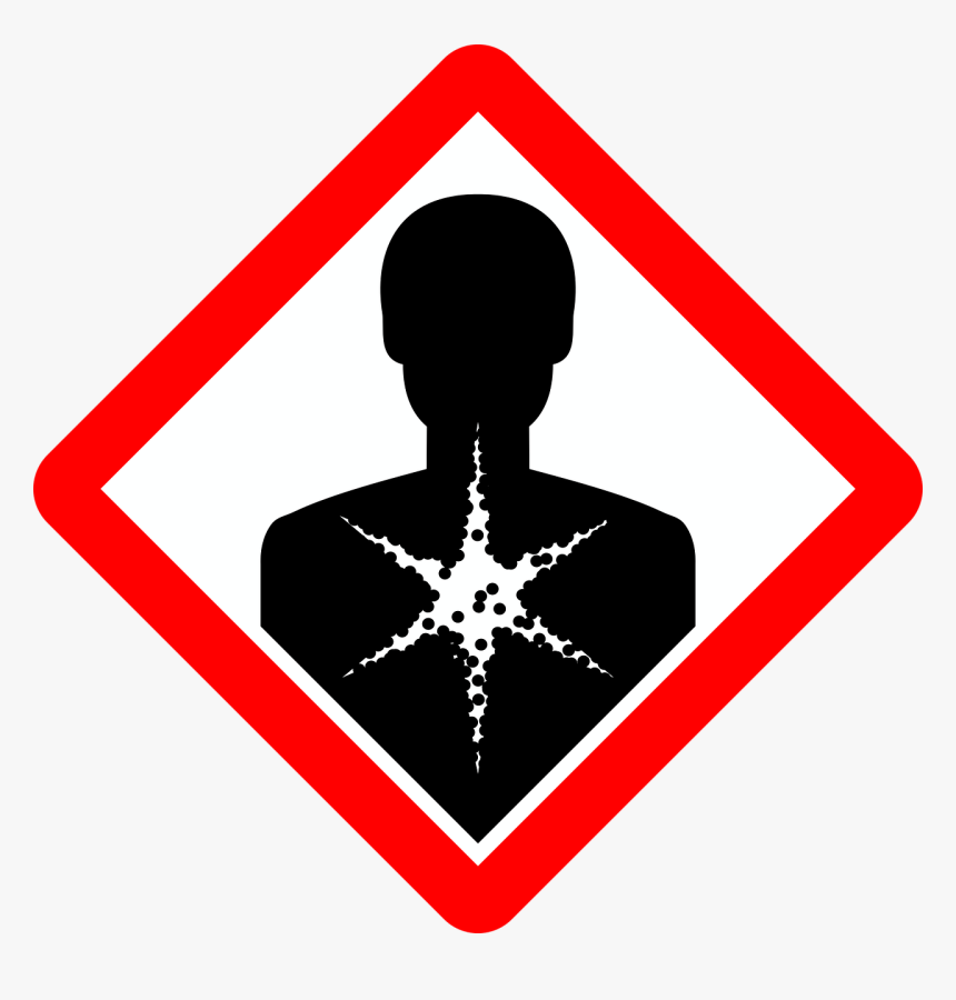 Sign Warning Symbol Free Picture - Phenolphthalein Hazard Sign, HD Png Download, Free Download