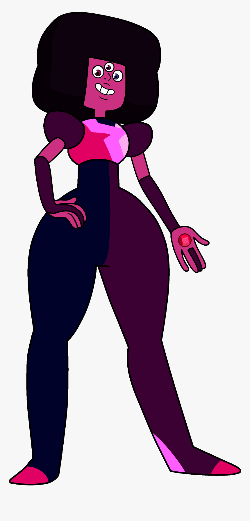 Steven Universe Garnet Png - Red And Blue Garnet, Transparent Png, Free Download