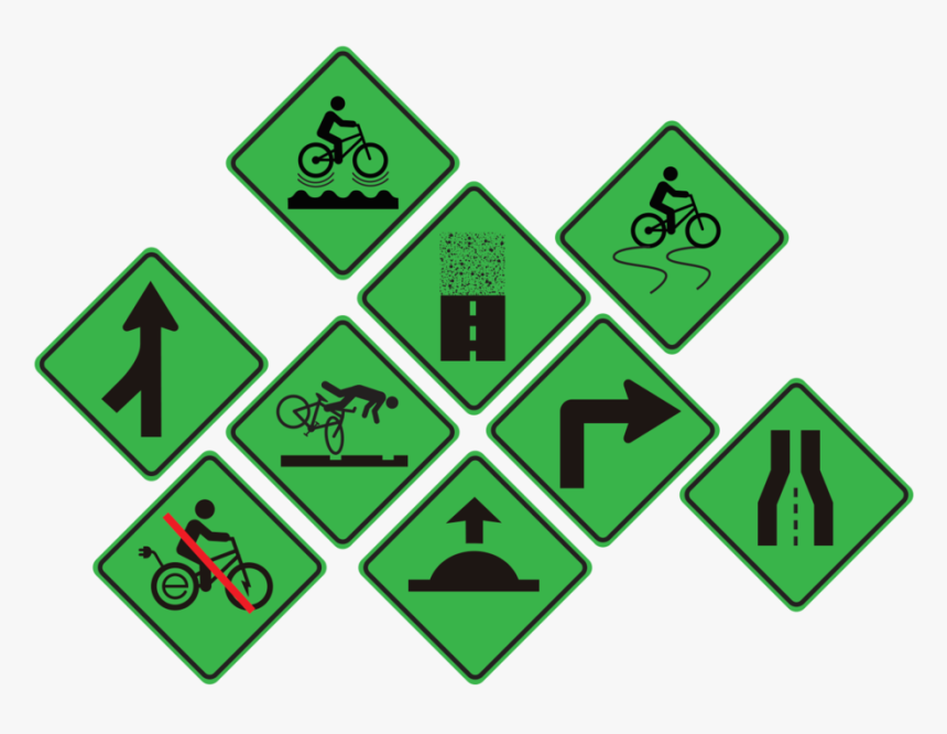 State Of California Bike Riding Warning Signs, HD Png Download, Free Download