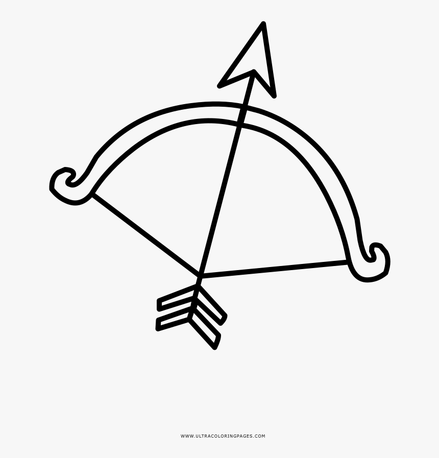 Sagittarius Coloring Page - Sagittarius, HD Png Download, Free Download