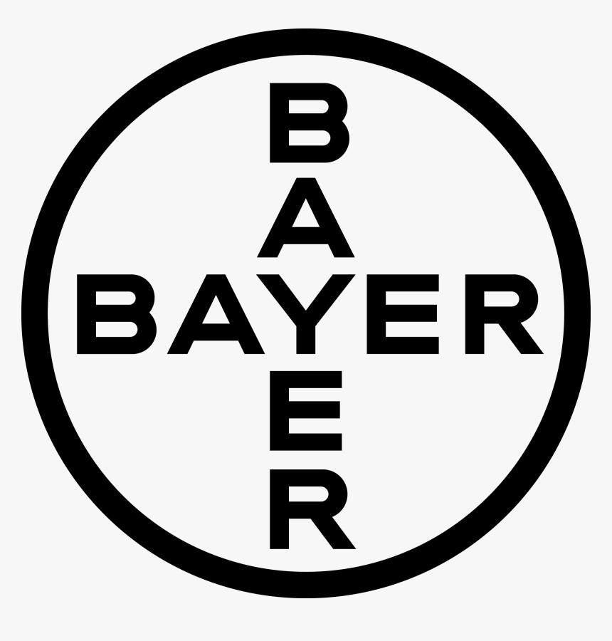 Bayer Cross - Bayer Logo Black And White, HD Png Download, Free Download