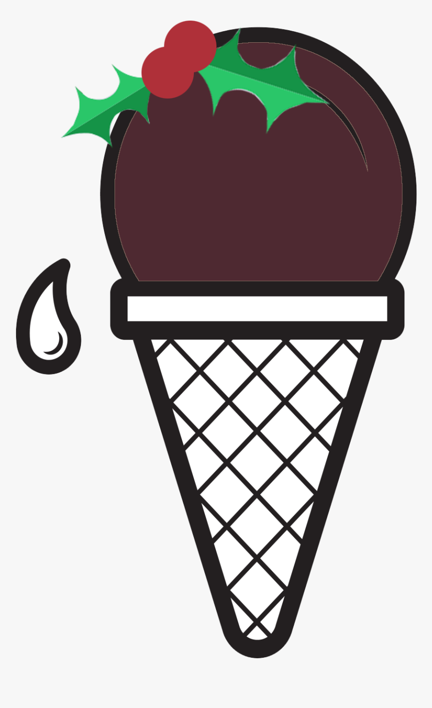 Transparent Ice Cream Clipart - Christmas Ice Cream Clip Art Png, Png Download, Free Download