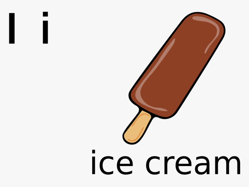 This Free Icons Png Design Of I For Ice Cream - Imagenes En Ingles Con La Letra Ice Cream, Transparent Png, Free Download