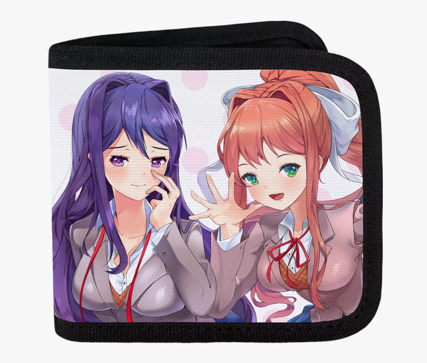 Messenger Bag Black Purse Doki Doki Literature Club, HD Png Download, Free Download