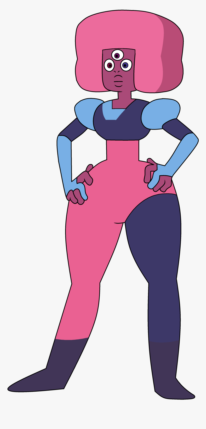 Garnet-fan 2nd Regeneration Steven - Cotton Garnet Steven Universe, HD Png Download, Free Download