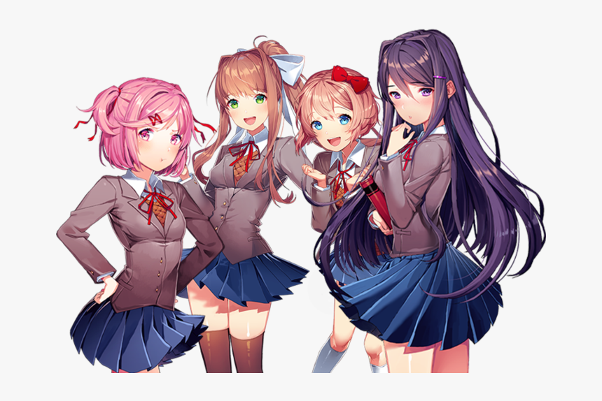 Doki Doki Literature Club, HD Png Download, Free Download