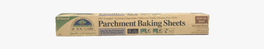 If You Care Parchment Paper Baking Sheets 24 Sheets"

 - Tan, HD Png Download, Free Download