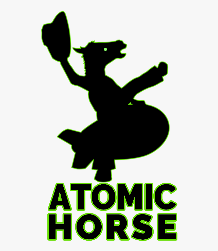 Atomic Horse Logo Of A Horse Man Riding An Atom Bomb - New Applied Now Accenture, HD Png Download, Free Download