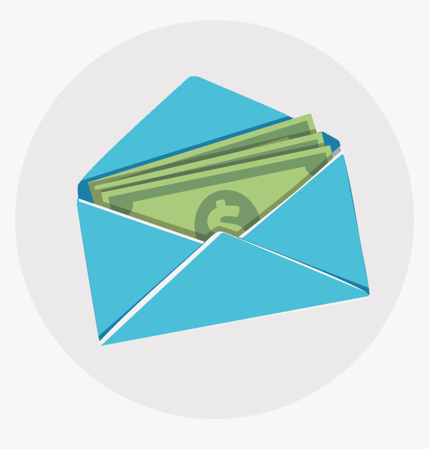 Money Envelope Icon - Triangle, HD Png Download, Free Download