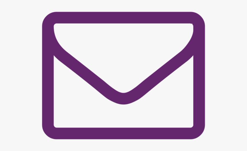 Purple Envelope Icon, HD Png Download, Free Download
