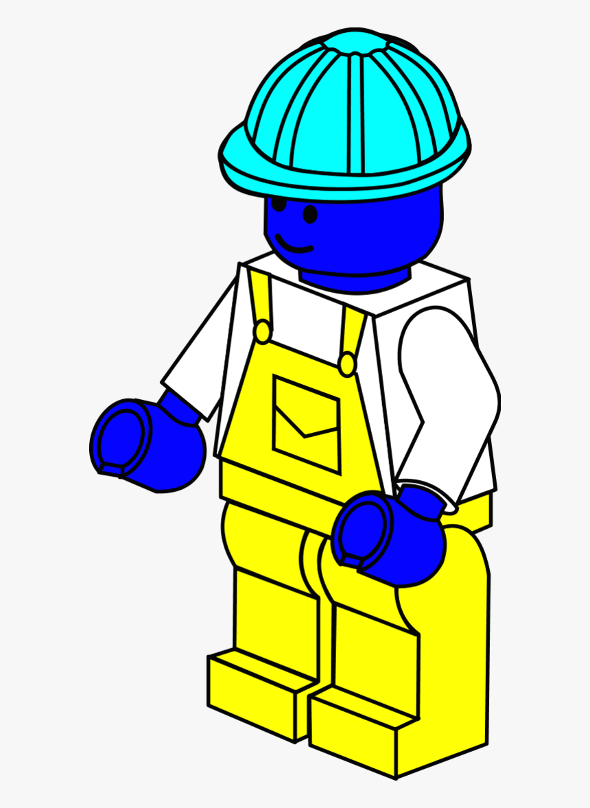 Atomic Bomb Clip Art - Lego Construction Worker Clipart, HD Png Download, Free Download