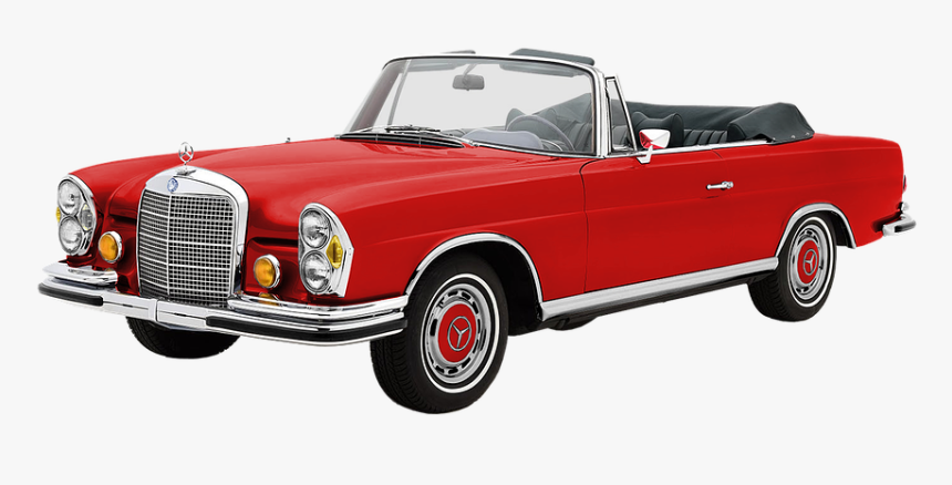 Mercedes Benz, 300se, Cabriolet, 60 Mhz Years, Autos - Convertible Mercedes Benz Classic 1969, HD Png Download, Free Download