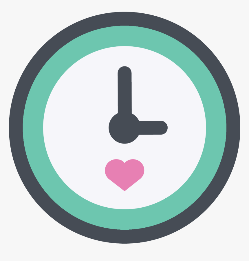 Love Time Icon - Circle, HD Png Download, Free Download