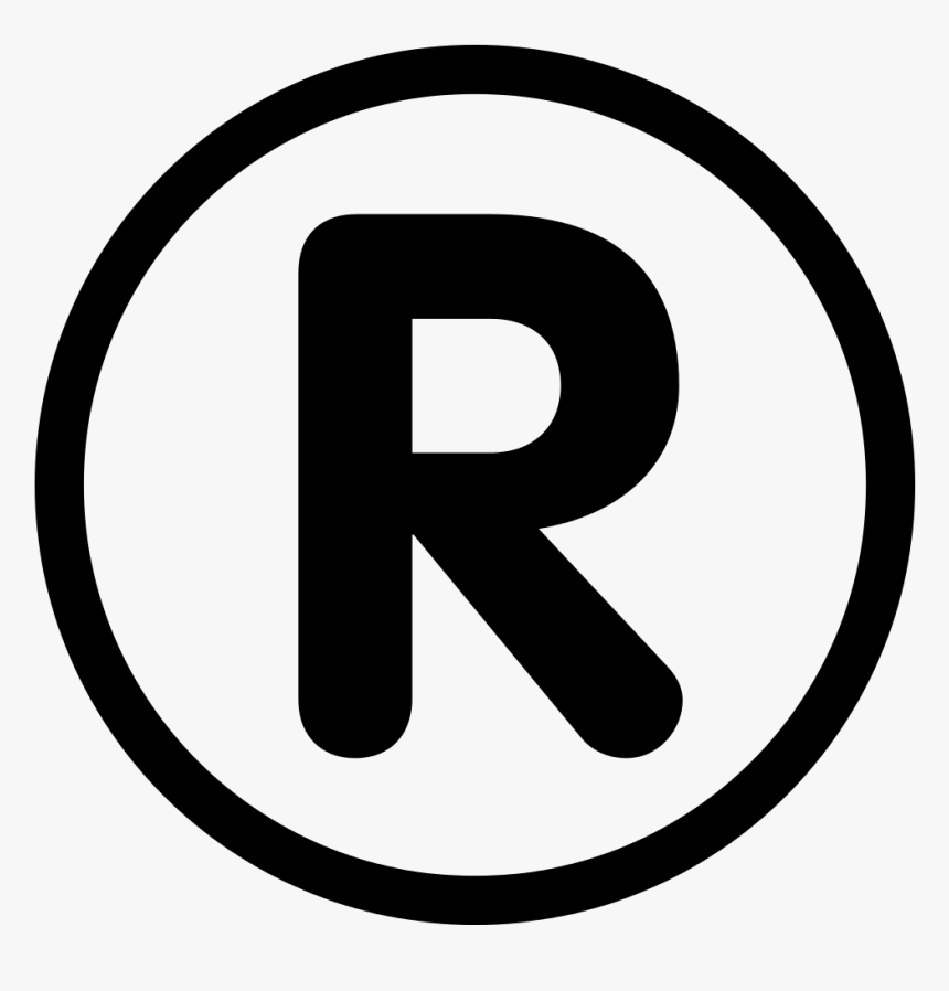 Simbolo Marca Registrada Teclado, HD Png Download, Free Download