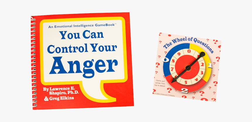You Can Control Your Anger Spin & Learn Game Book"

 - Illustration, HD Png Download, Free Download