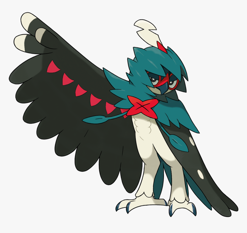 Pokemon Decidueye Shiny , Png Download - Gen 7 Starters Grass, Transparent Png, Free Download