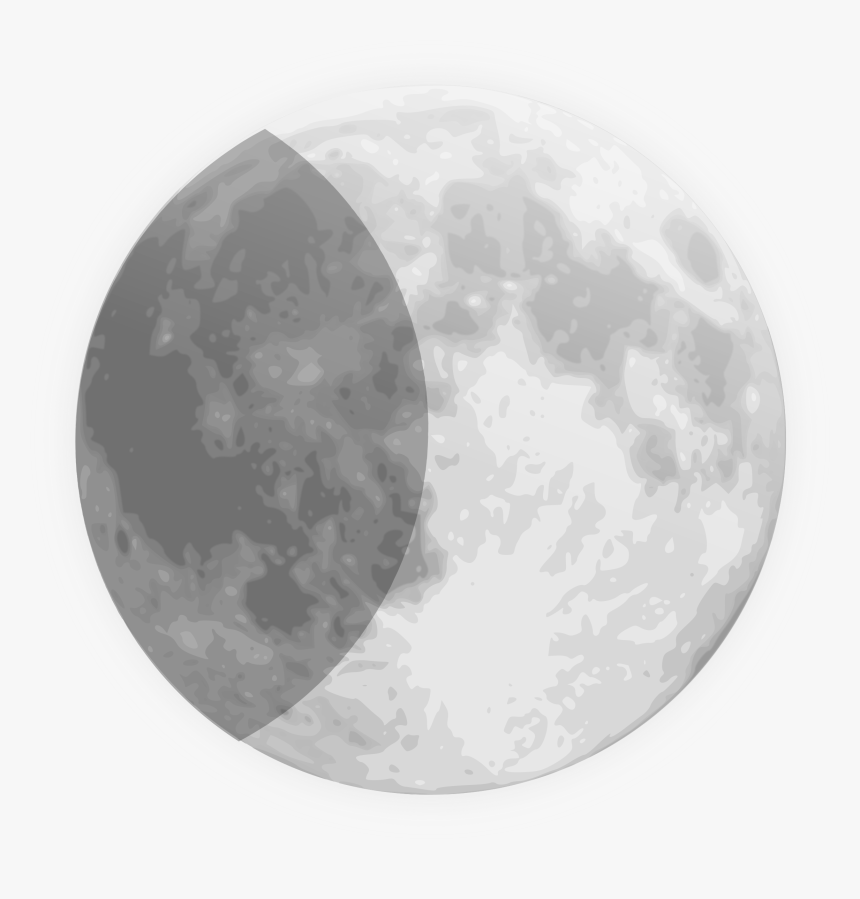 Half Moon Clip Arts - Png Moon, Transparent Png, Free Download