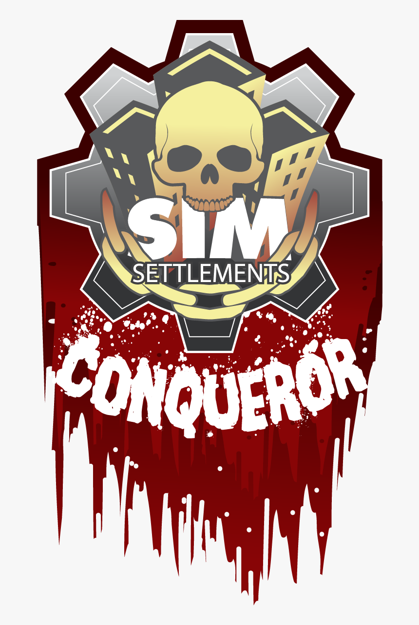 [​img] - Sim Settlements Conqueror Logo, HD Png Download, Free Download
