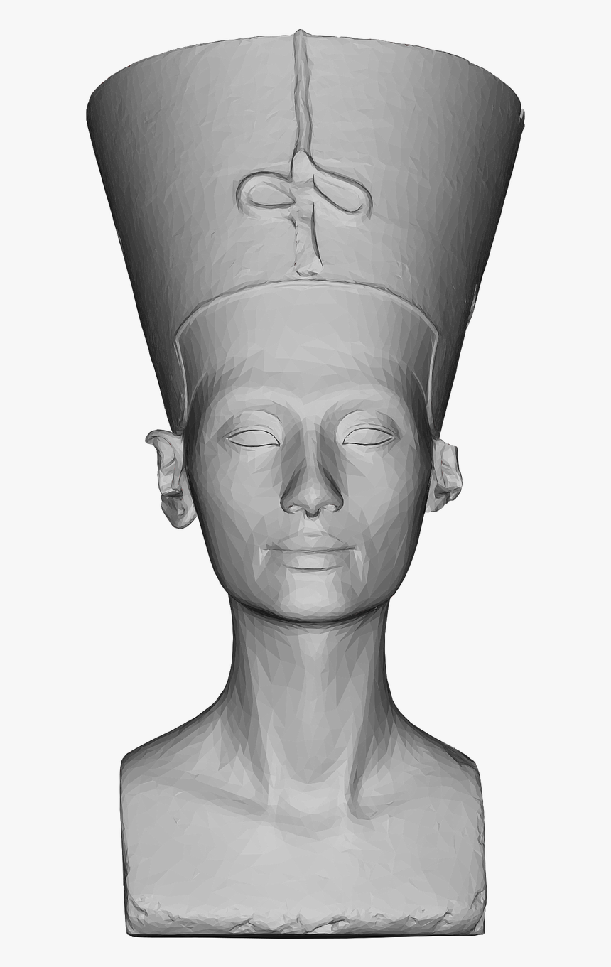 Nefertiti Bust Png, Transparent Png, Free Download