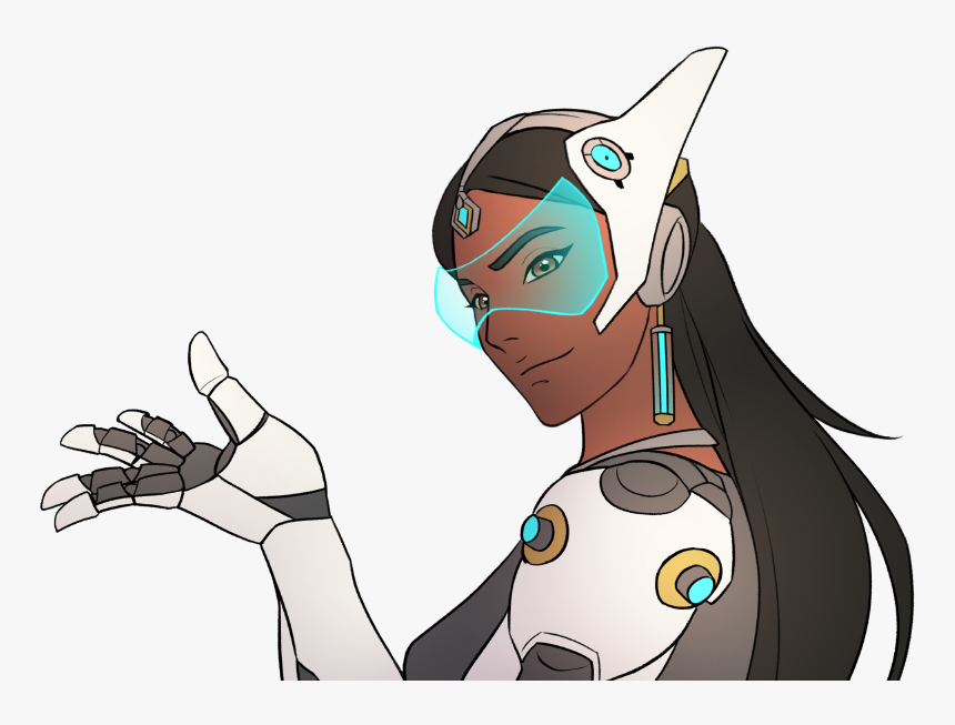 #symmetra #overwatchpic - Twitter - Com/5qyeaipqox - Cartoon, HD Png Download, Free Download