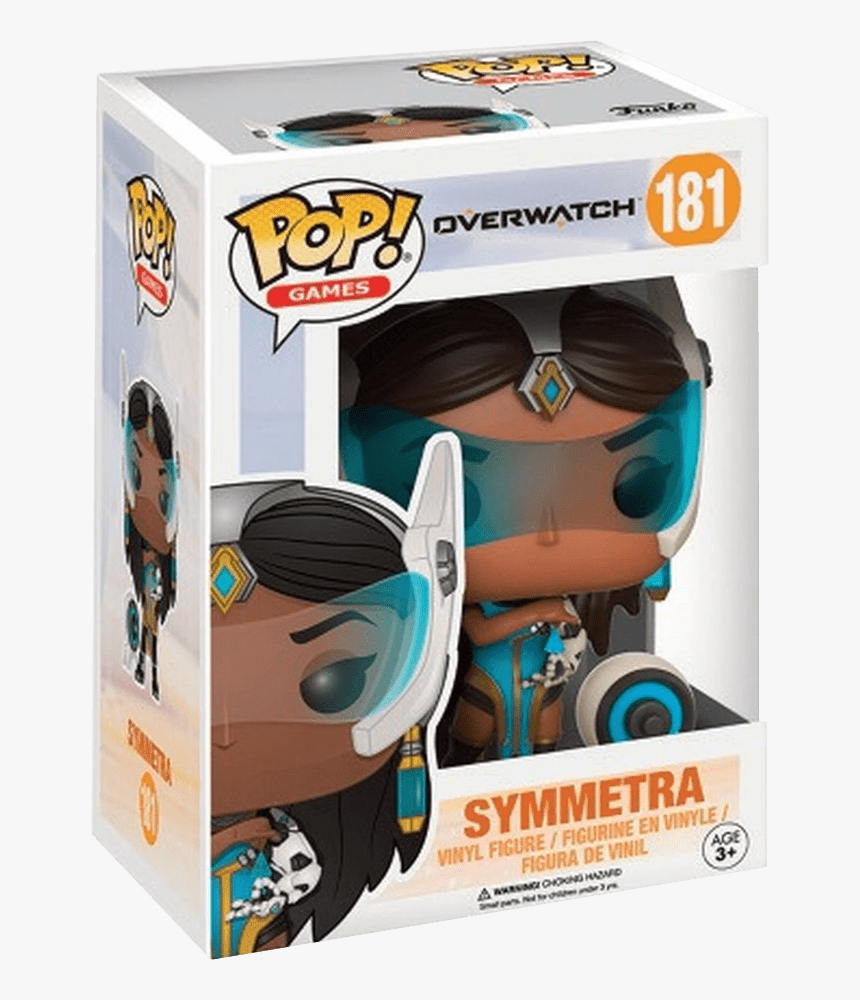 Transparent Symmetra Png - Pop Vinyl Figure Overwatch, Png Download, Free Download