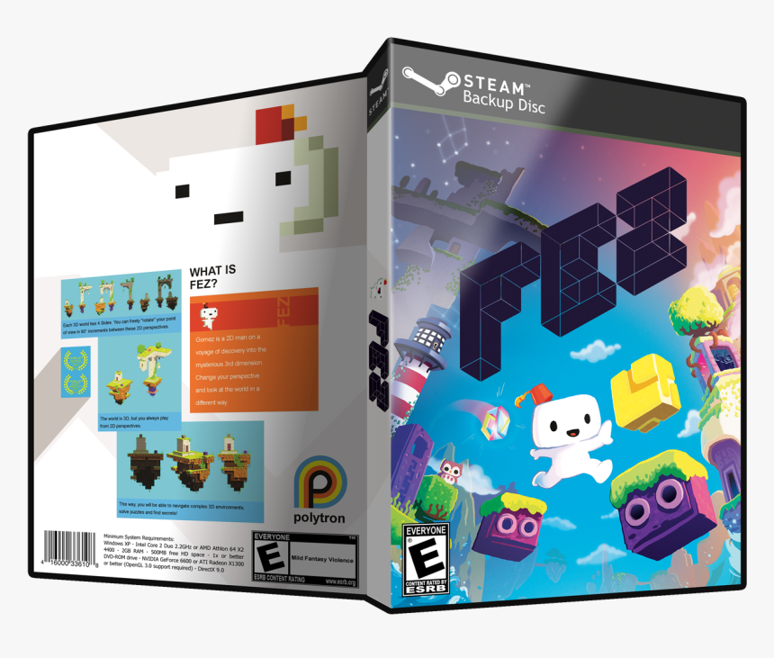 Fez Pc Cover, HD Png Download, Free Download