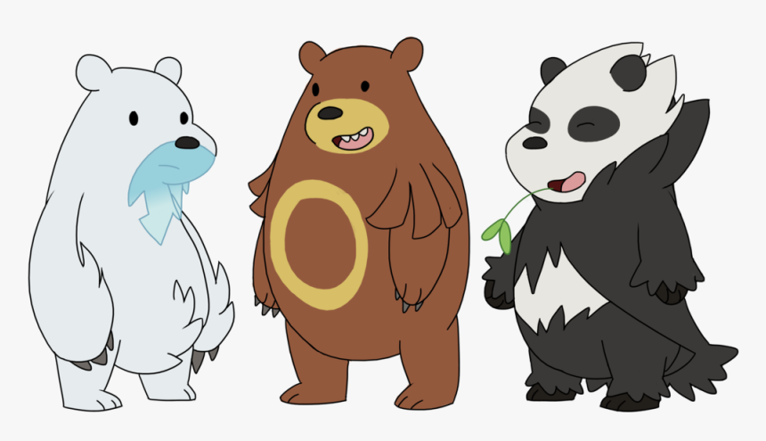 We Bare Bears/pokemon - We Bare Bears Pokemon, HD Png Download, Free Download