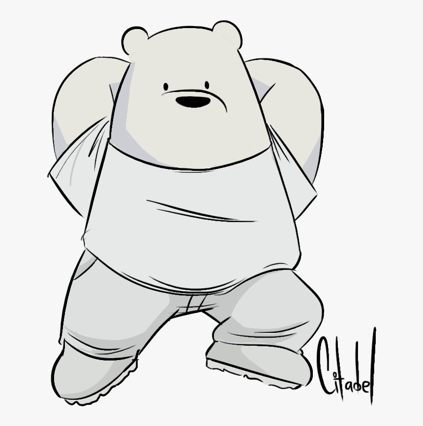 We Bare Bears Silver Bear, HD Png Download, Free Download