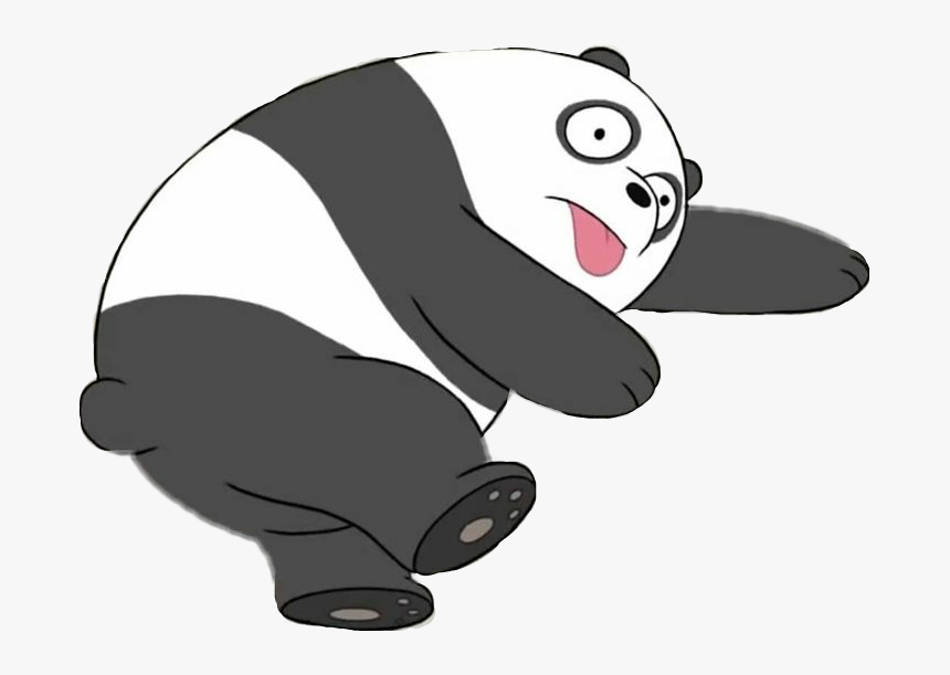 Transparent Weak Clipart - Panda Cute We Bare Bears, HD Png Download, Free Download