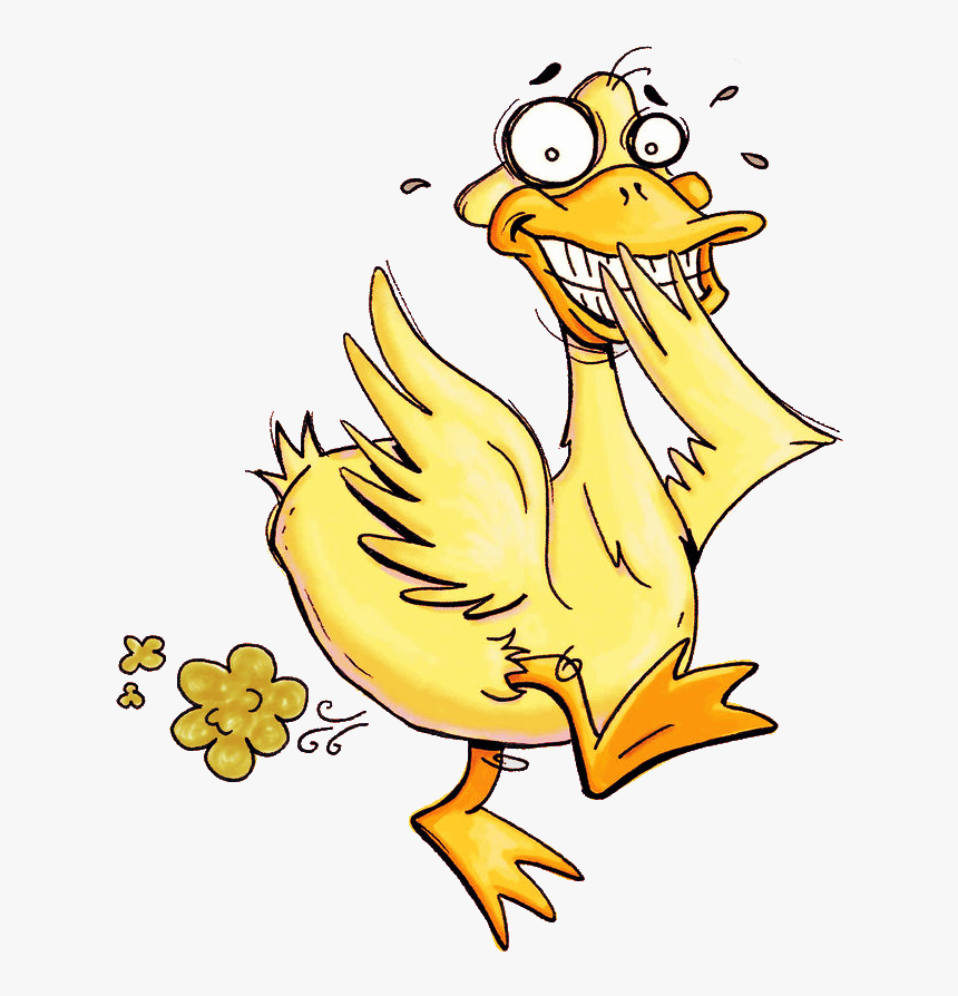 Duck Fart Clipart , Png Download - Duck Fart Cartoon, Transparent Png, Free Download