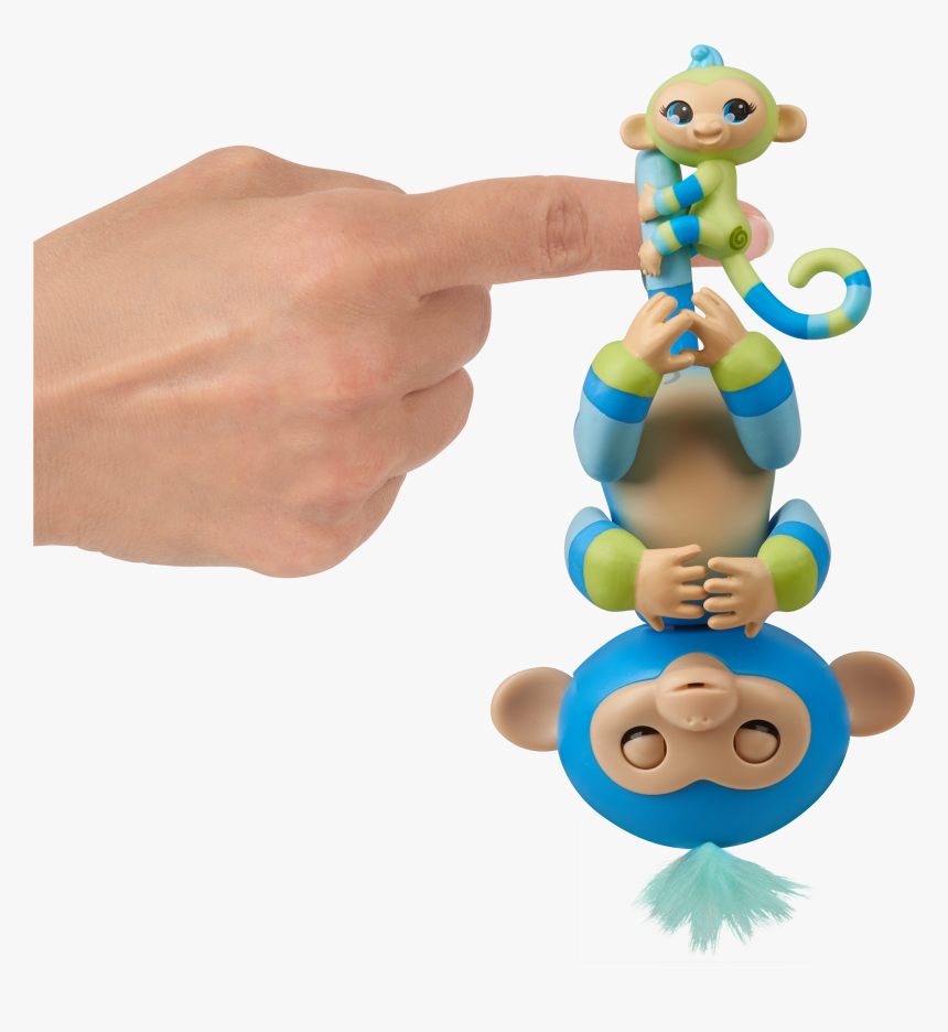 Transparent Baby Monkey Png - Fingerling Monkey With Baby, Png Download, Free Download