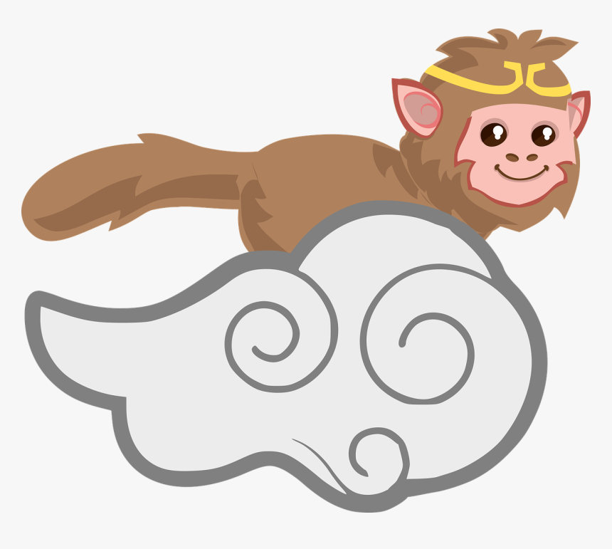 Monkey King Cloud, HD Png Download, Free Download