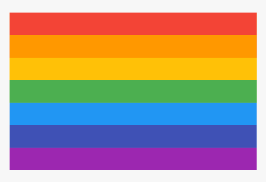 Gay Flag Png - Pride Flag Sticker, Transparent Png, Free Download