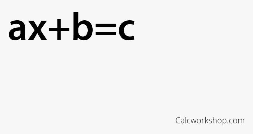 Solving Algebra Equations With Multiple Steps - Multi Step Equation Examples Png, Transparent Png, Free Download