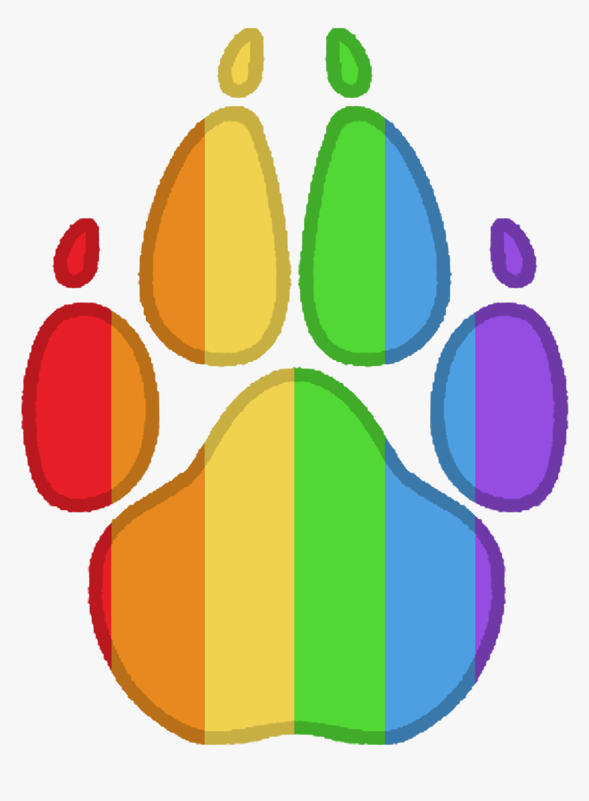 Paw Pride Lgbt Furry Pride Transparent Background Hd Png