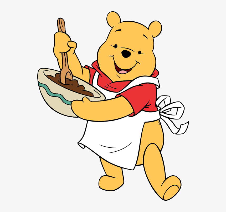 Beehive Clipart Winnie The Pooh - Winnie The Pooh Cooking, HD Png Download, Free Download