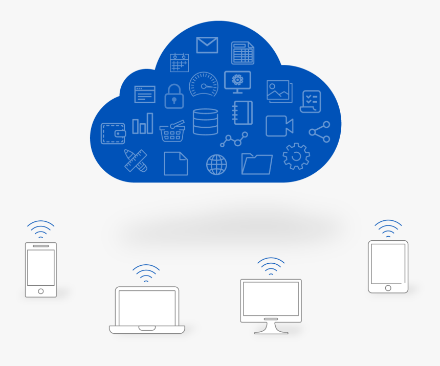 Servicios En La Nube Png , Png Download - Diagram, Transparent Png, Free Download