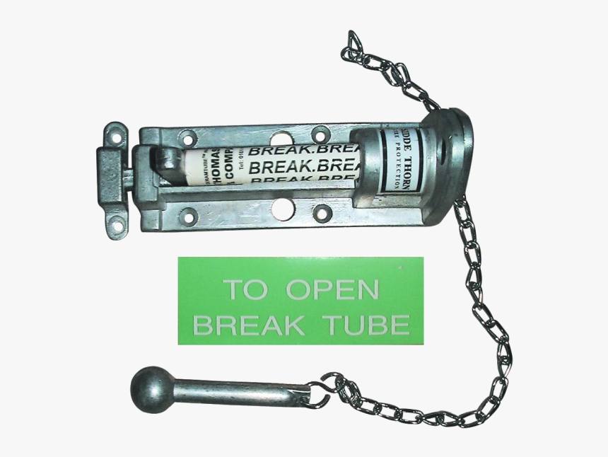 Thomas Glover 32207 Redlam Mk1 Break Glass Bolt - Emergency Break Glass Tube, HD Png Download, Free Download
