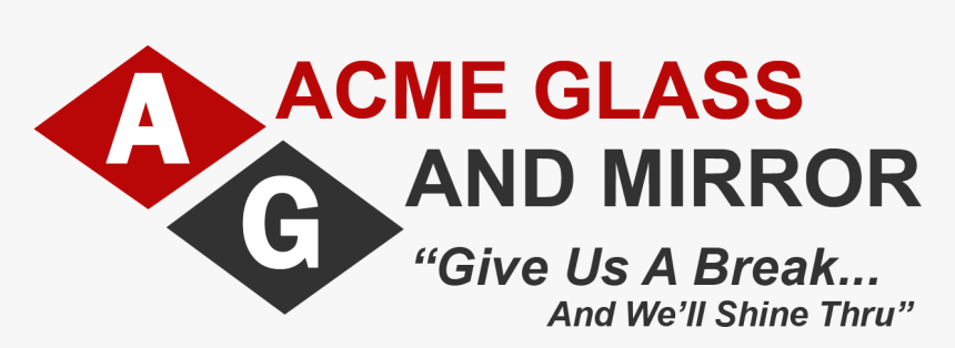 Acme Glass And Mirror Logo - Traffic Sign, HD Png Download, Free Download