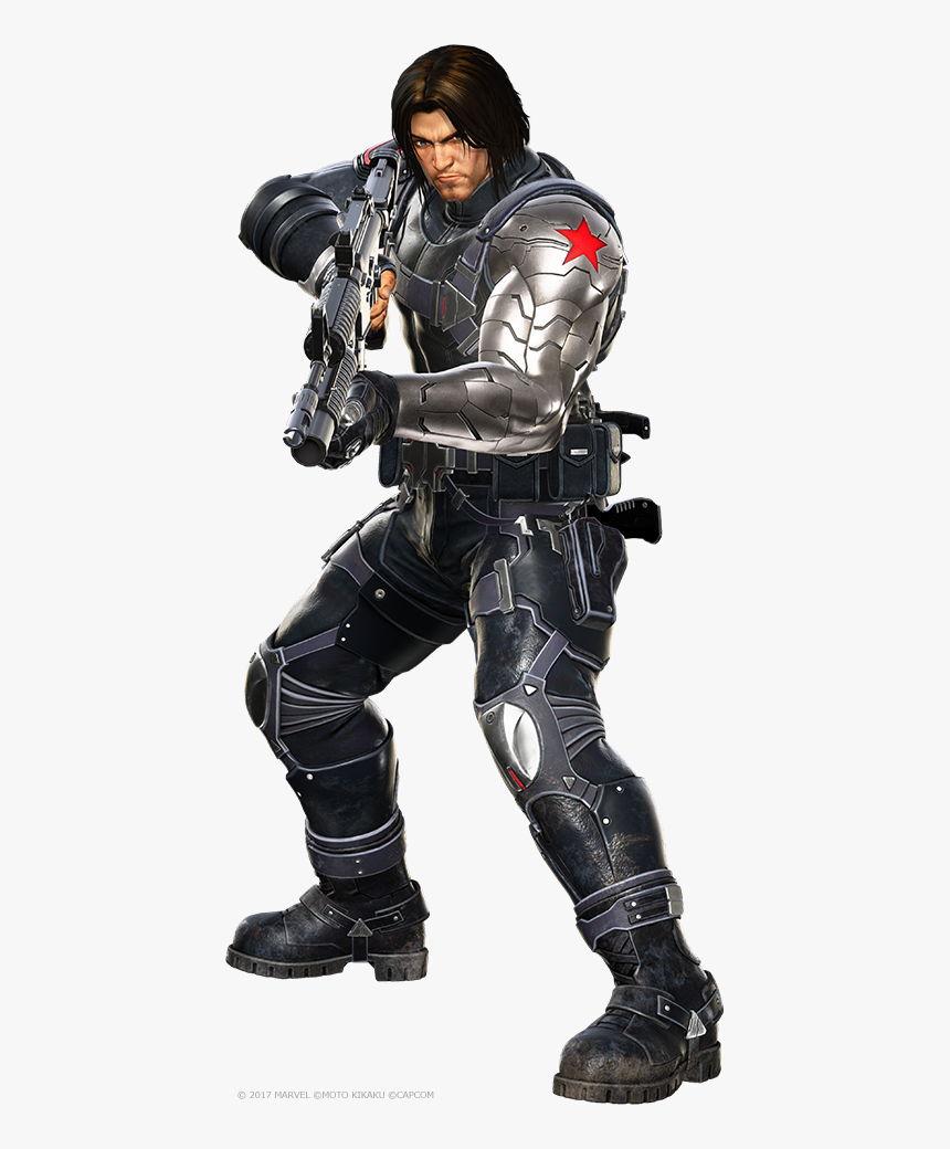 Capcom Wiki - Marvel Vs Capcom Infinite Winter Soldier, HD Png Download, Free Download