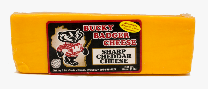 Bucky Badger Sharp Cheddar Cheese - Cartoon, HD Png Download, Free Download