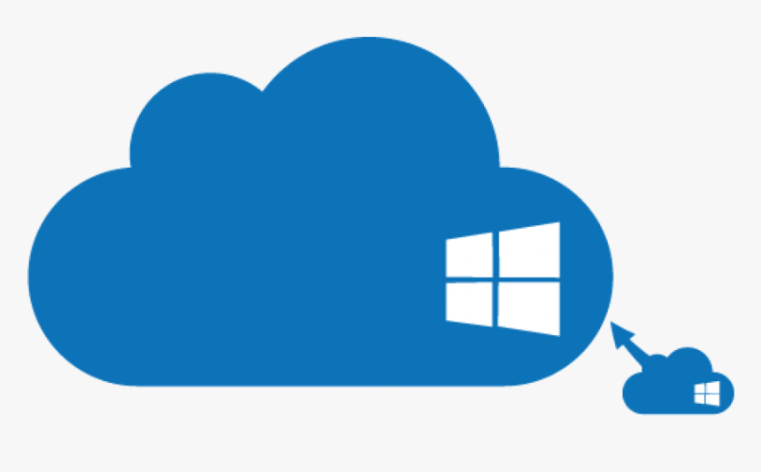 Espectacular Crecimiento De La Nube De Microsoft - Windows 8, HD Png Download, Free Download