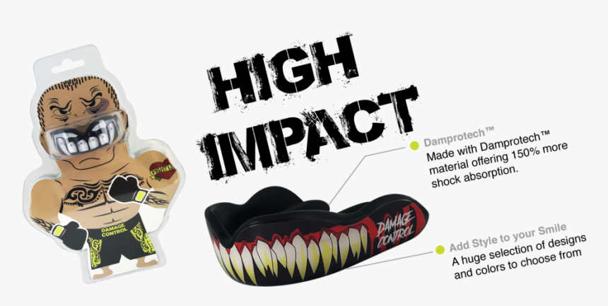 High Impact Mouth Guard - Cartoon, HD Png Download, Free Download