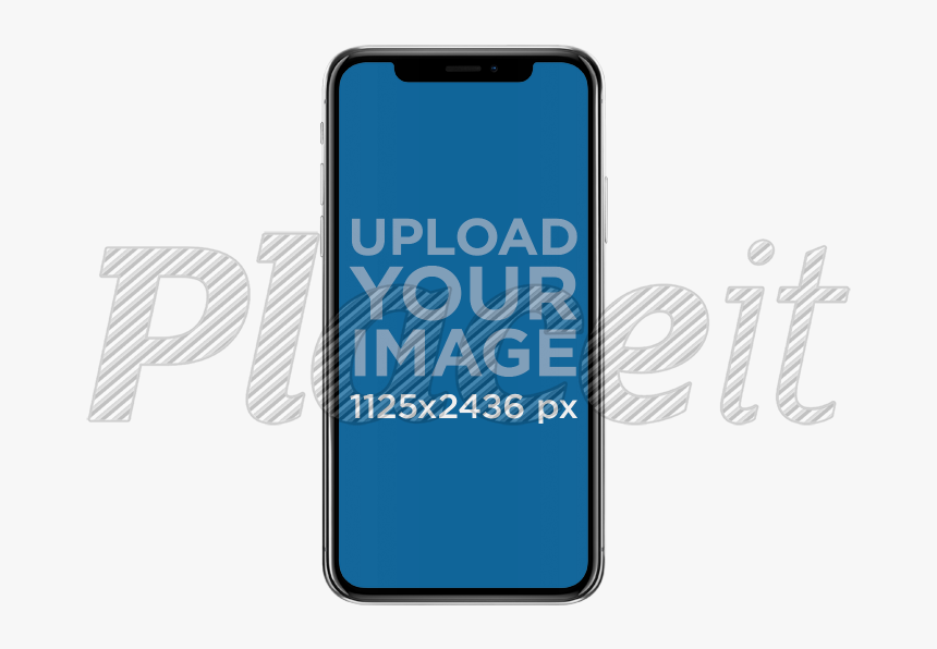 Clip Art Placeit X Mockup Against - Iphone X Mock Up Transparent Background, HD Png Download, Free Download