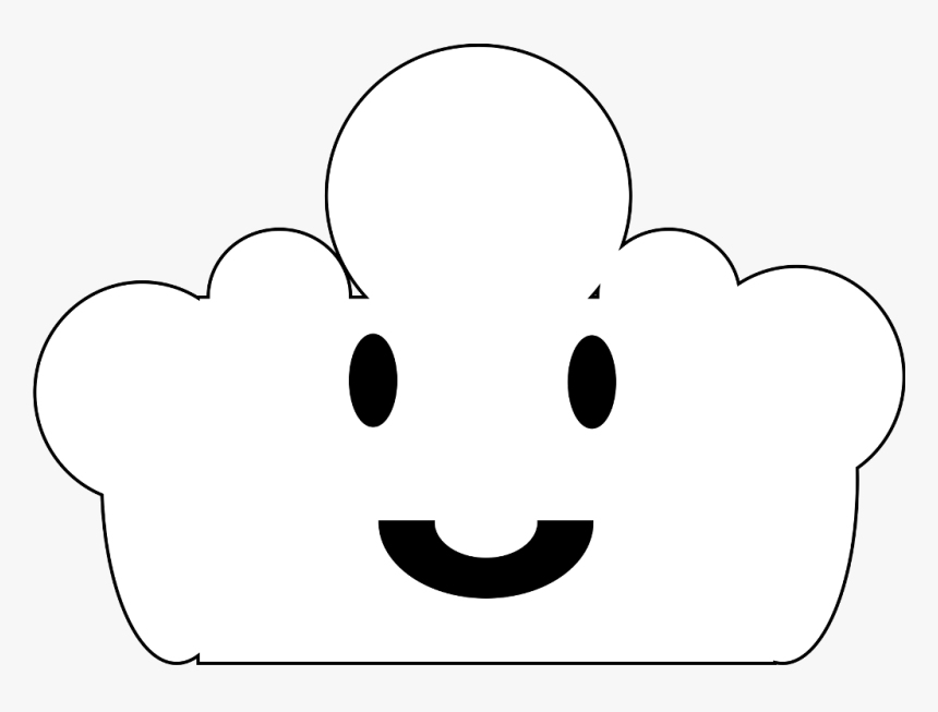 #nuvem #nuvens☁ #cloud #haze #nube #almofada #almohada - Smiley, HD Png Download, Free Download
