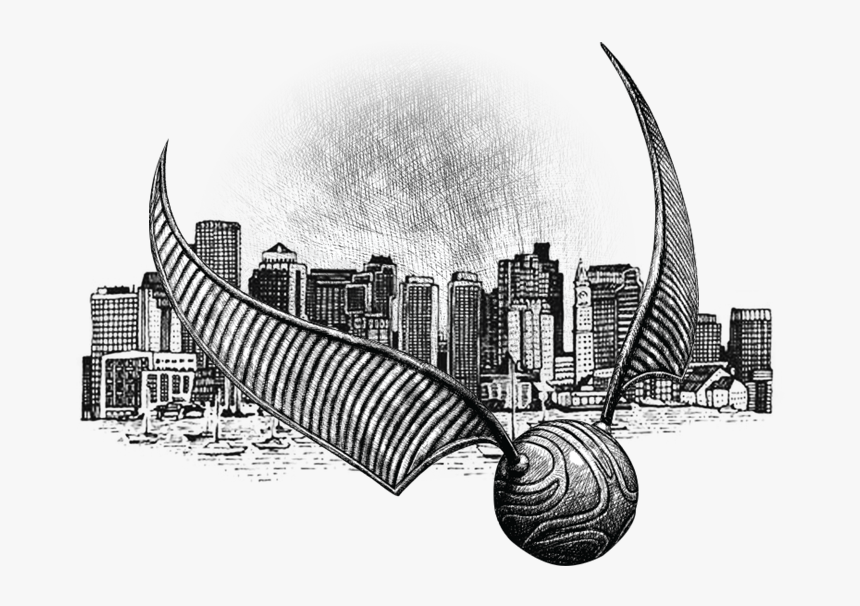 Transparent Nimbus 2000 Png - Boston City Illustration, Png Download, Free Download