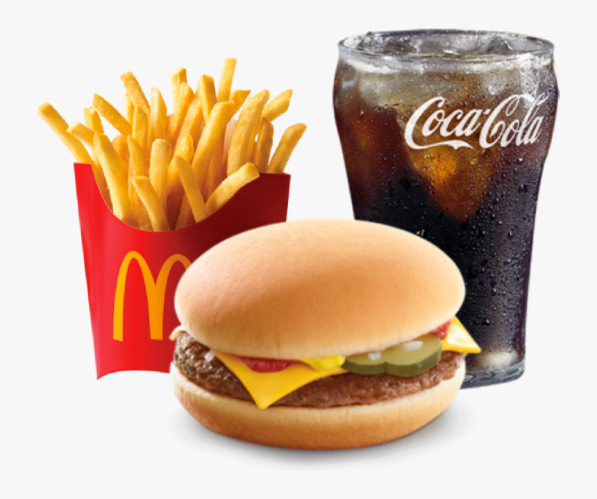 Mcdonalds Burger And Fries, HD Png Download, Free Download