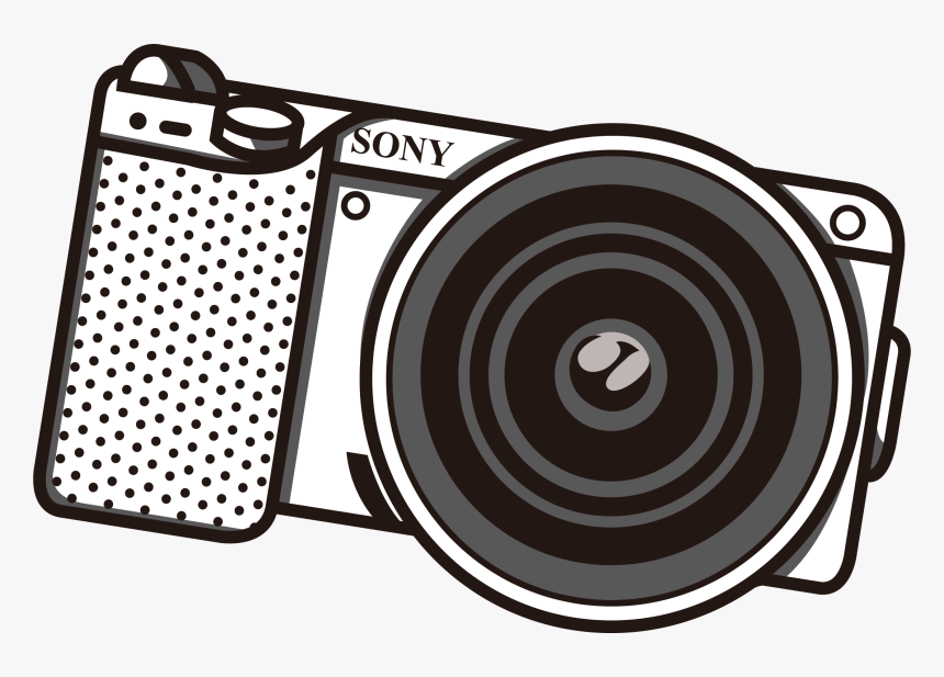 Vector Hand Drawing Camera Png Download - Png Download Photo Camera Vector Png, Transparent Png, Free Download